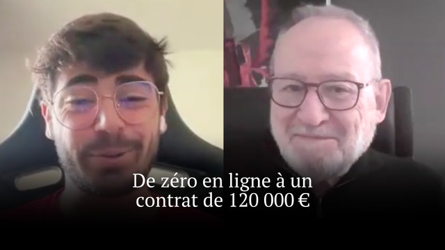 Guy Anastaze en entretien vidéo avec Geoffrey, de Funnels Club, depuis Genève